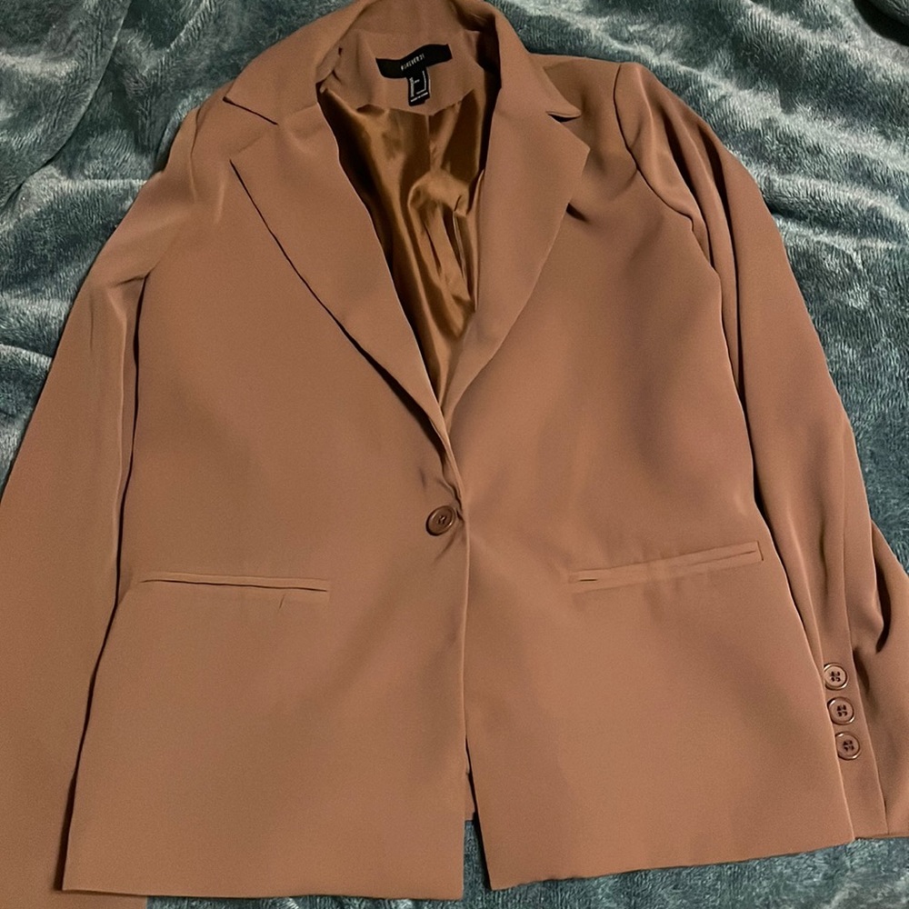 Brown blazer